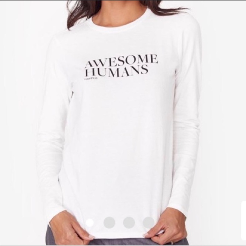 Figs Awesome Humans Super Soft Longsleeve